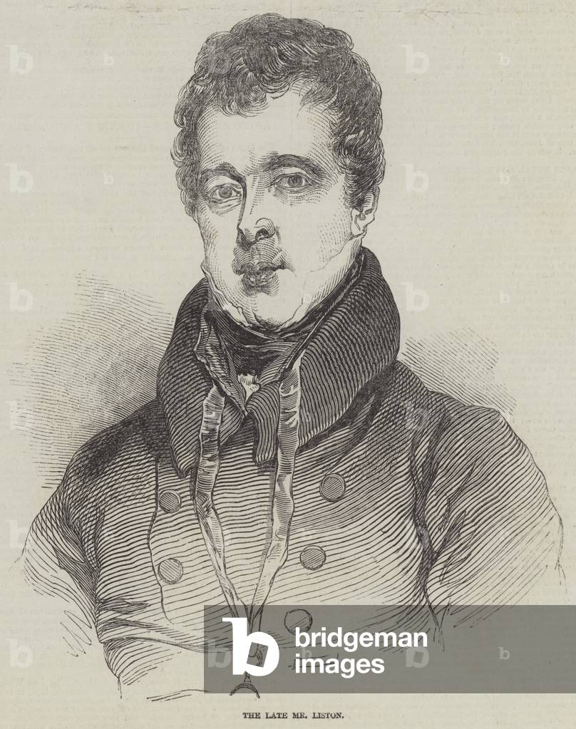Il tardo signor Liston (incisione)