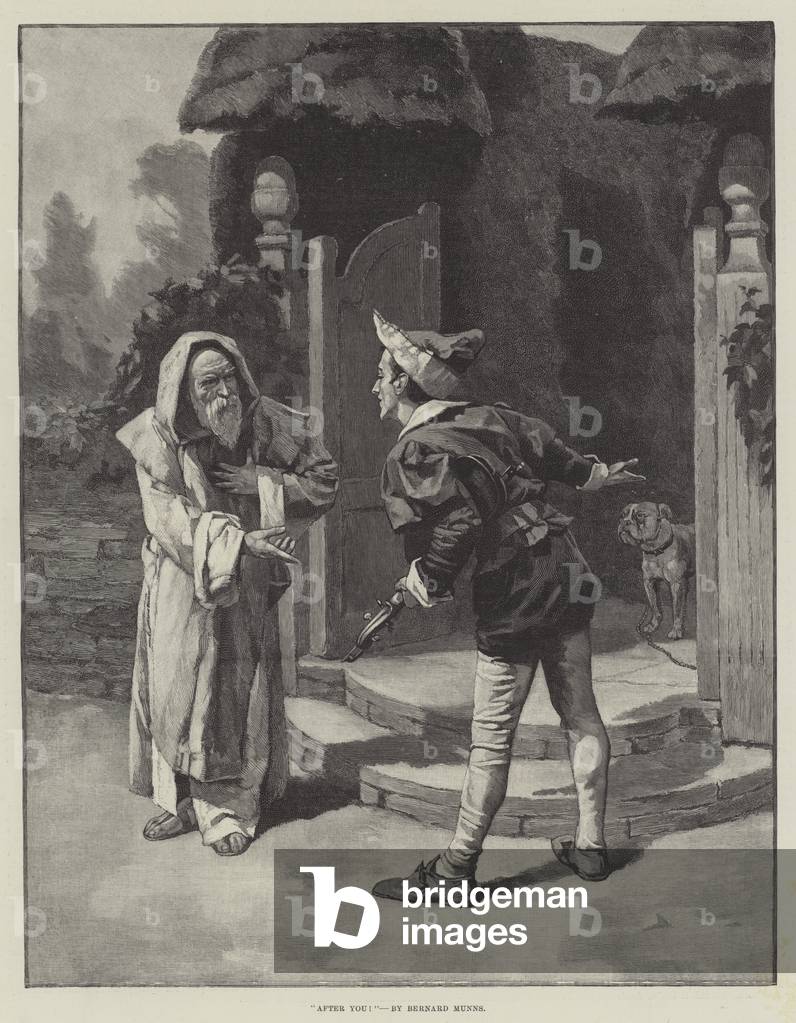 After You! (engraving) by Bernard Munns