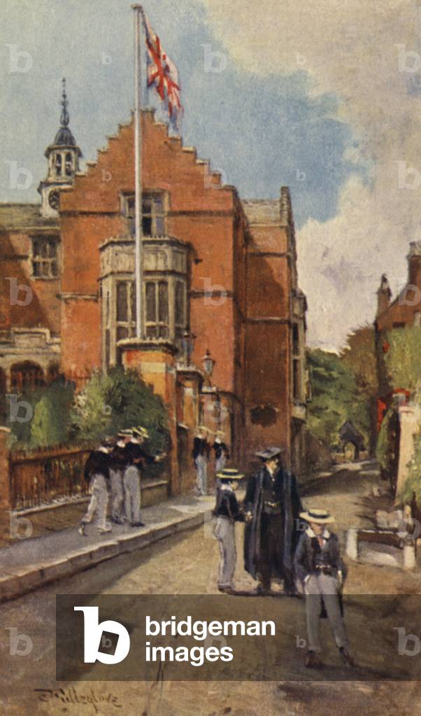 "Harrow (colore lito)" 1901 di John Fulleylove