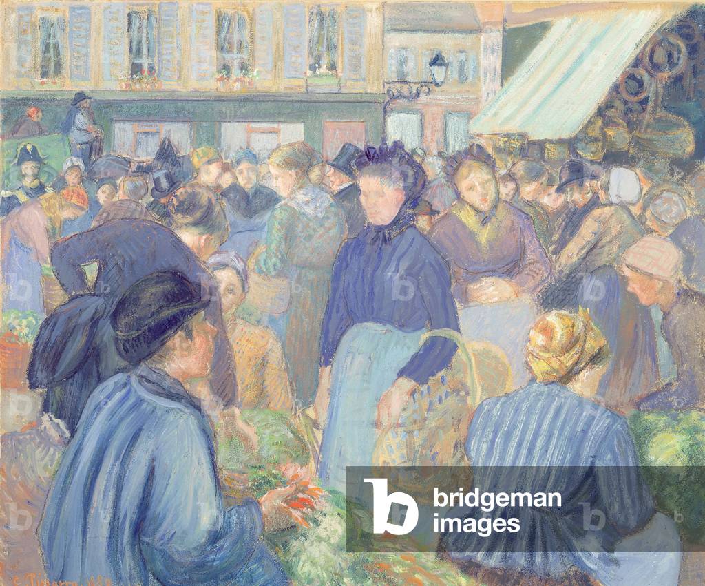 Le Marche de Gisors, 1889 (olio su tela)