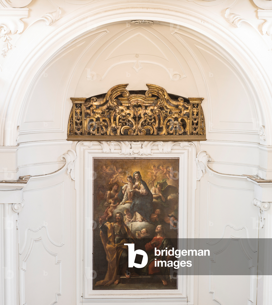 Hochaltar mit Gemälde, 18. Jahrhundert (Gemälde auf Leinwand)