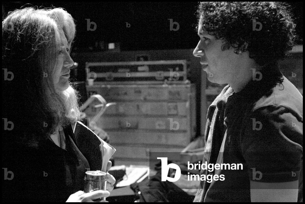 "Martha Argerich" von Marion Kalter, b/w