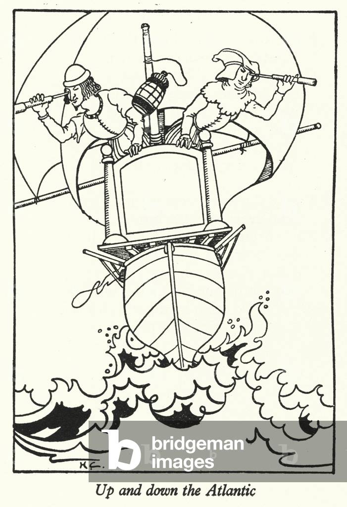 Su e giù per l'Atlantico (lito)