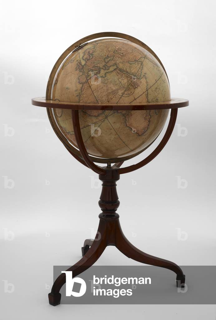"Cary ist New Terrestrial Globe", b/w
