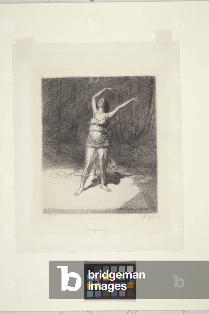 Isadora Duncan (acquaforte)