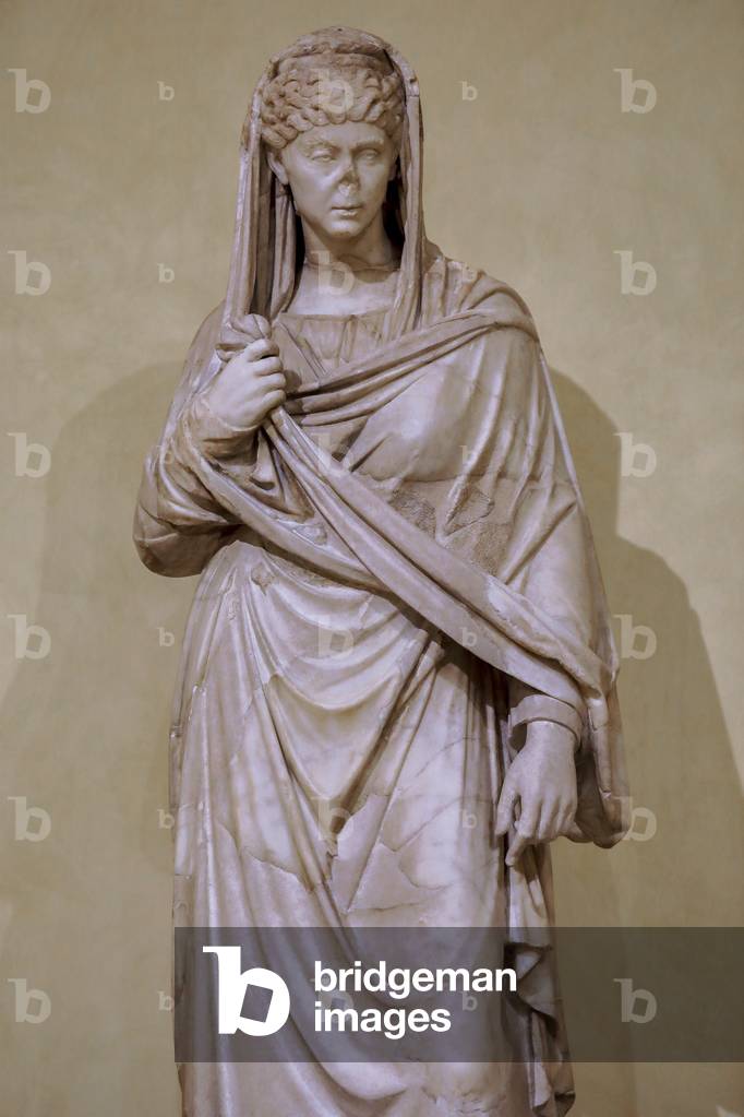 Immagine di Scultura "Statua-ritratto femminile" 130 di Roman