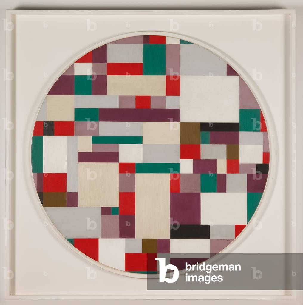 Cobalto Circolo, 1953 (olio su pannello)