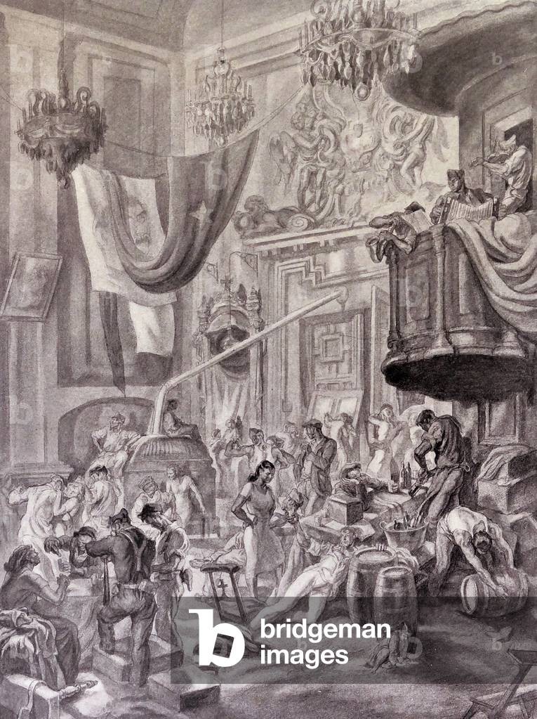 Modello delle terme romane di Bath