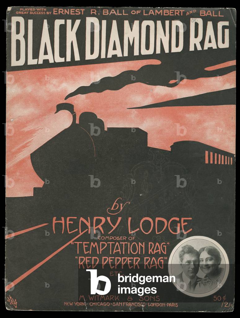 Immagine di Stampa "Back Diamond Rag" 1912 di M. Witmark & Sons