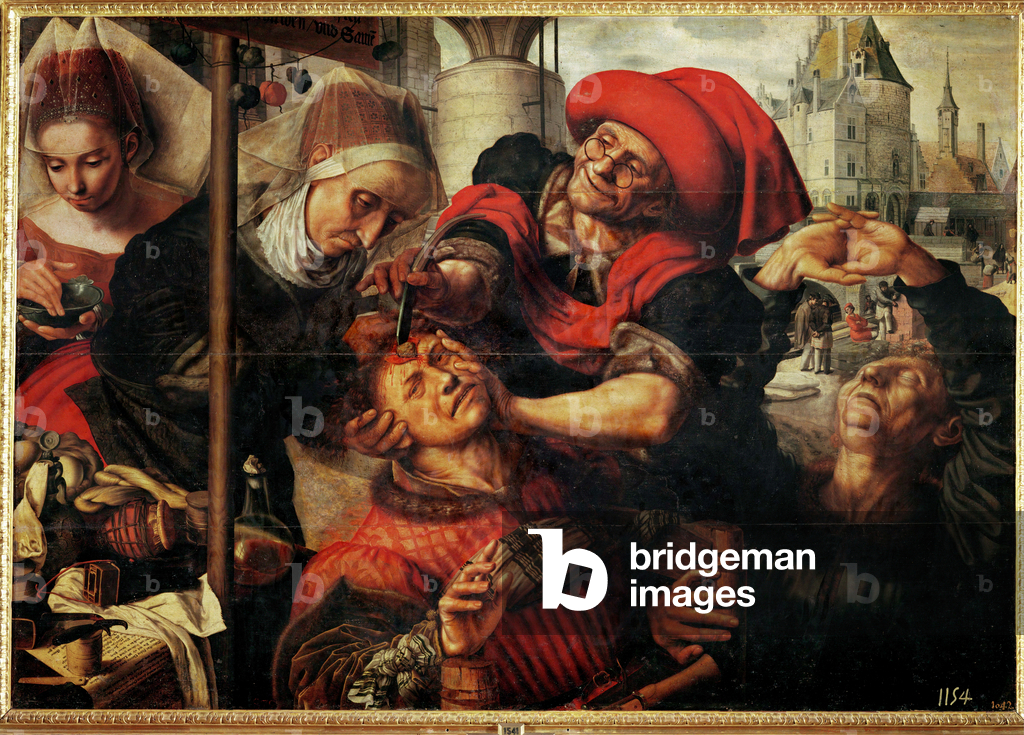 The Surgeon;the extraction of the fool's stone