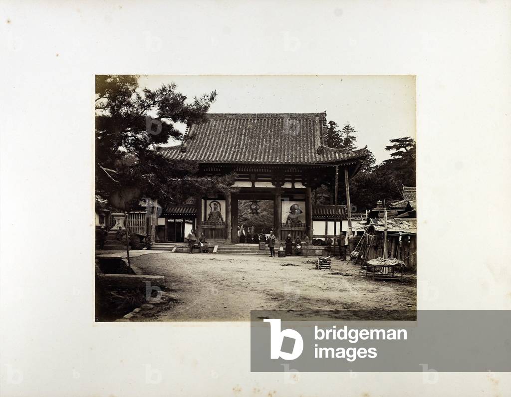 Bild von Fotografie "Tor" von Baron Raimund von Stillfried