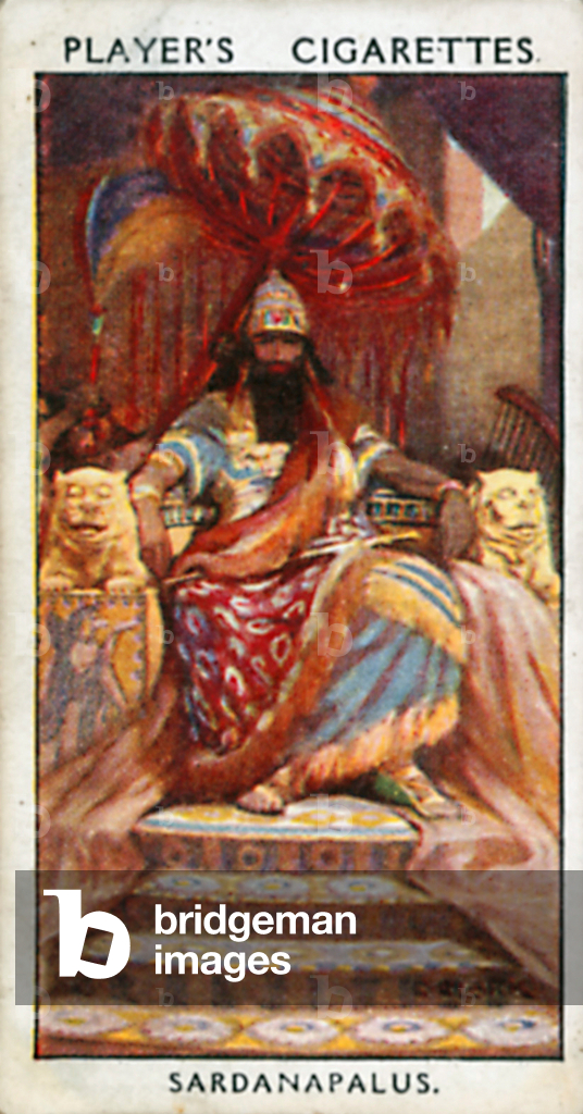 Sardanapalus (litografia a colori)