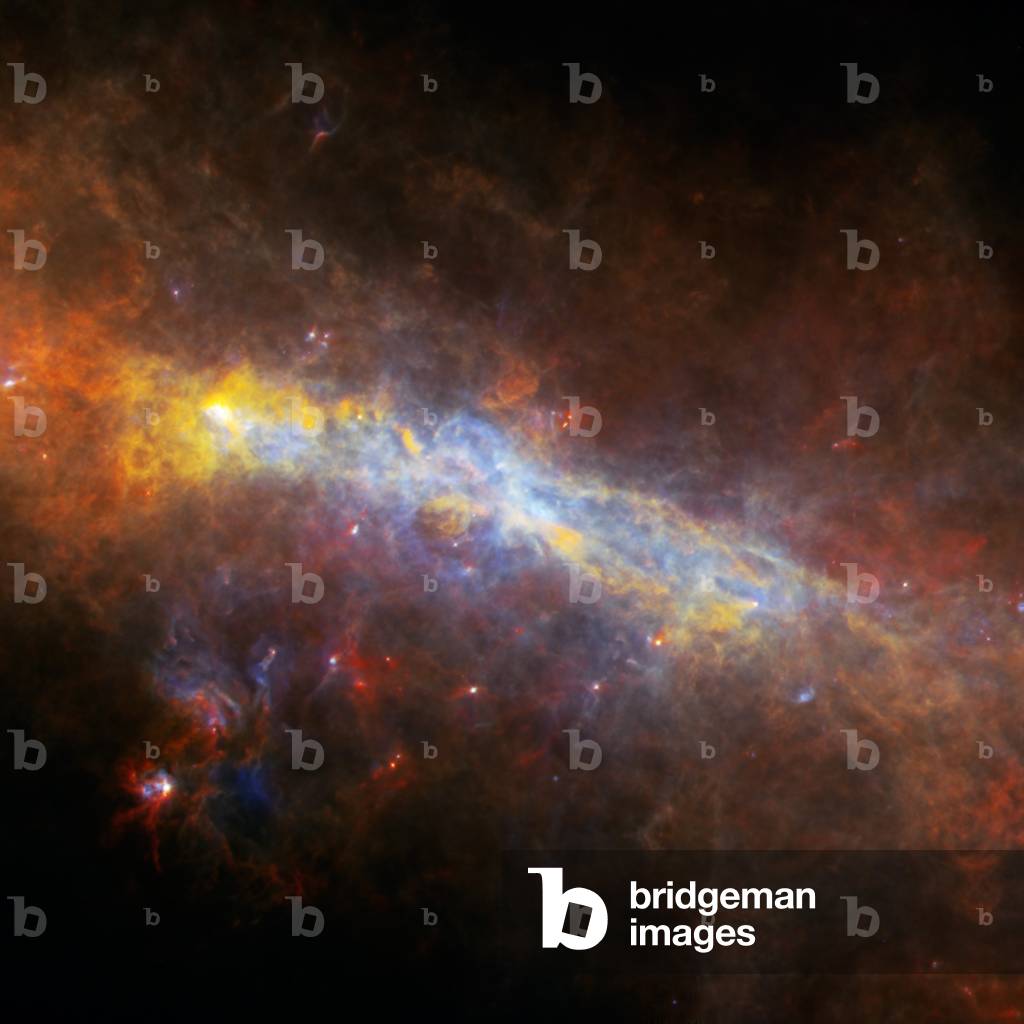 Gli astronomi che usano l'Osservatorio Spaziale Herschel hanno scoperto che un anello sospetto al centro della