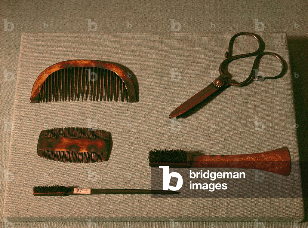 Peignes, ciseaux et pinceaux