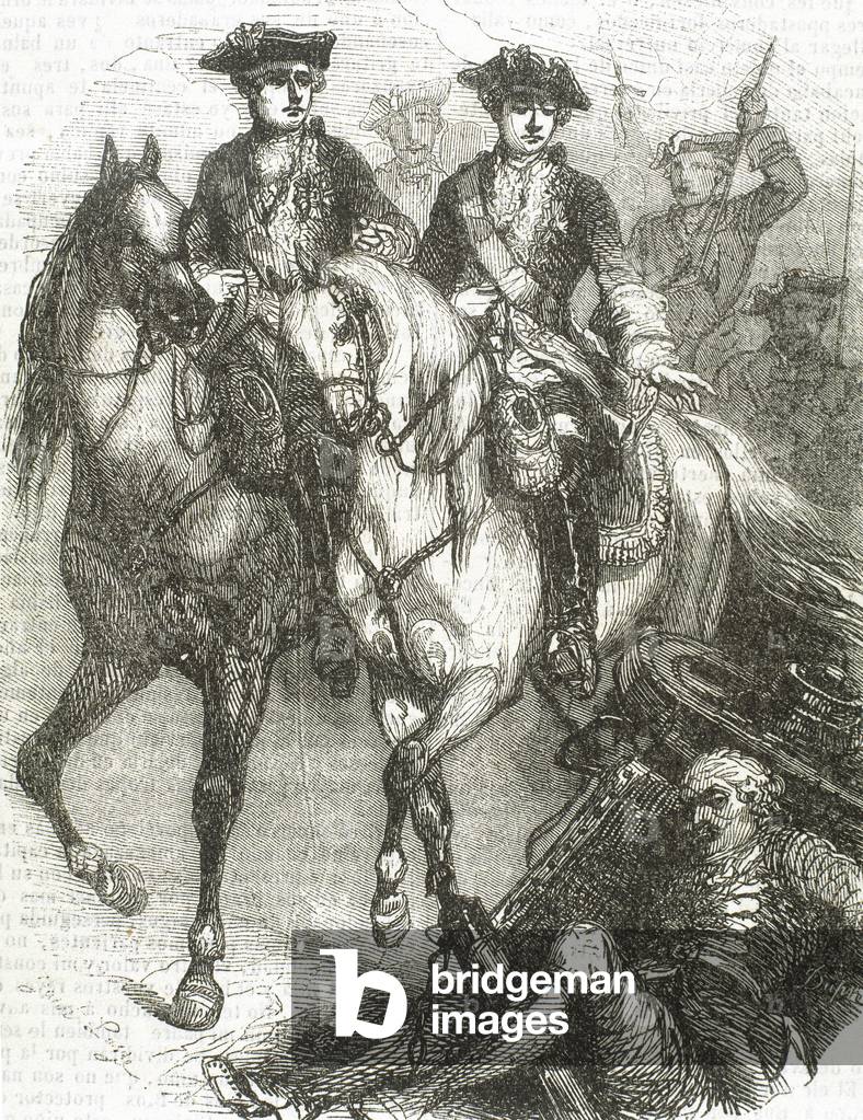 Louis XV, b/w
