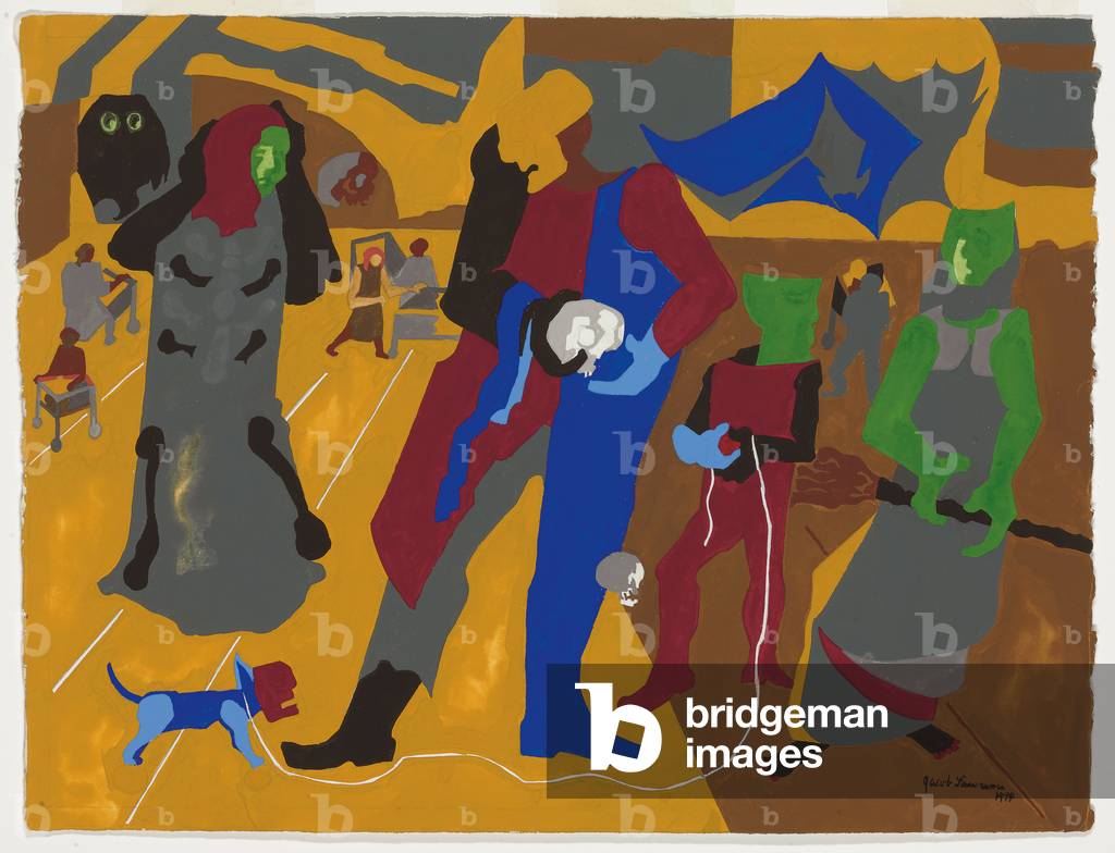 Supermercato: All Hlow's Eve, 1994 (gouache su carta)