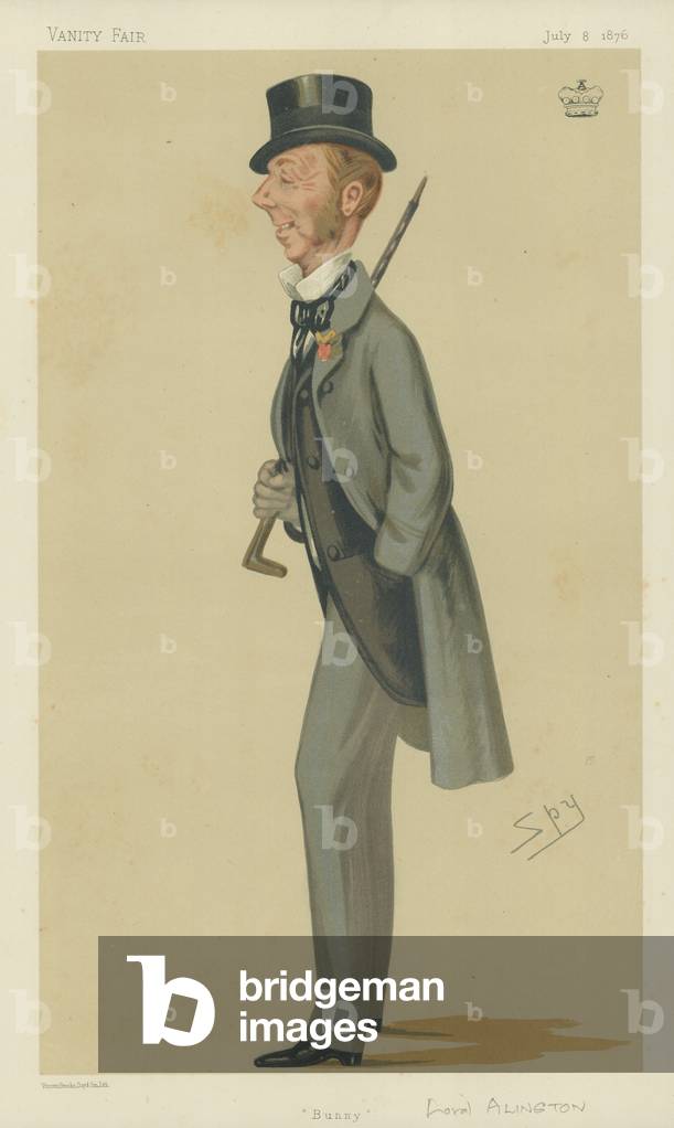 "Lord Alington (color lito)" di Leslie Matthew Ward