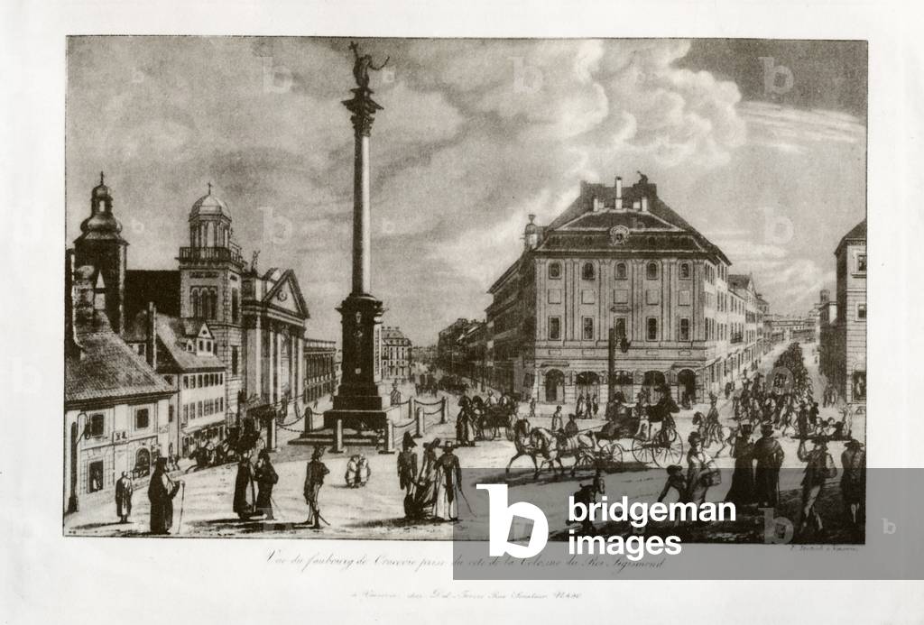 "Blick auf Krakowskie Przedmie? Cie"