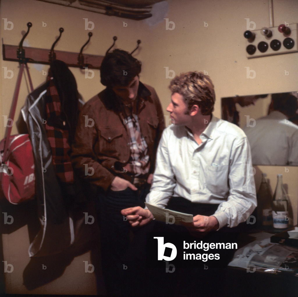 Bild von Fotografie "Johnny Hallyday" 1964 von Stan Wiezniak