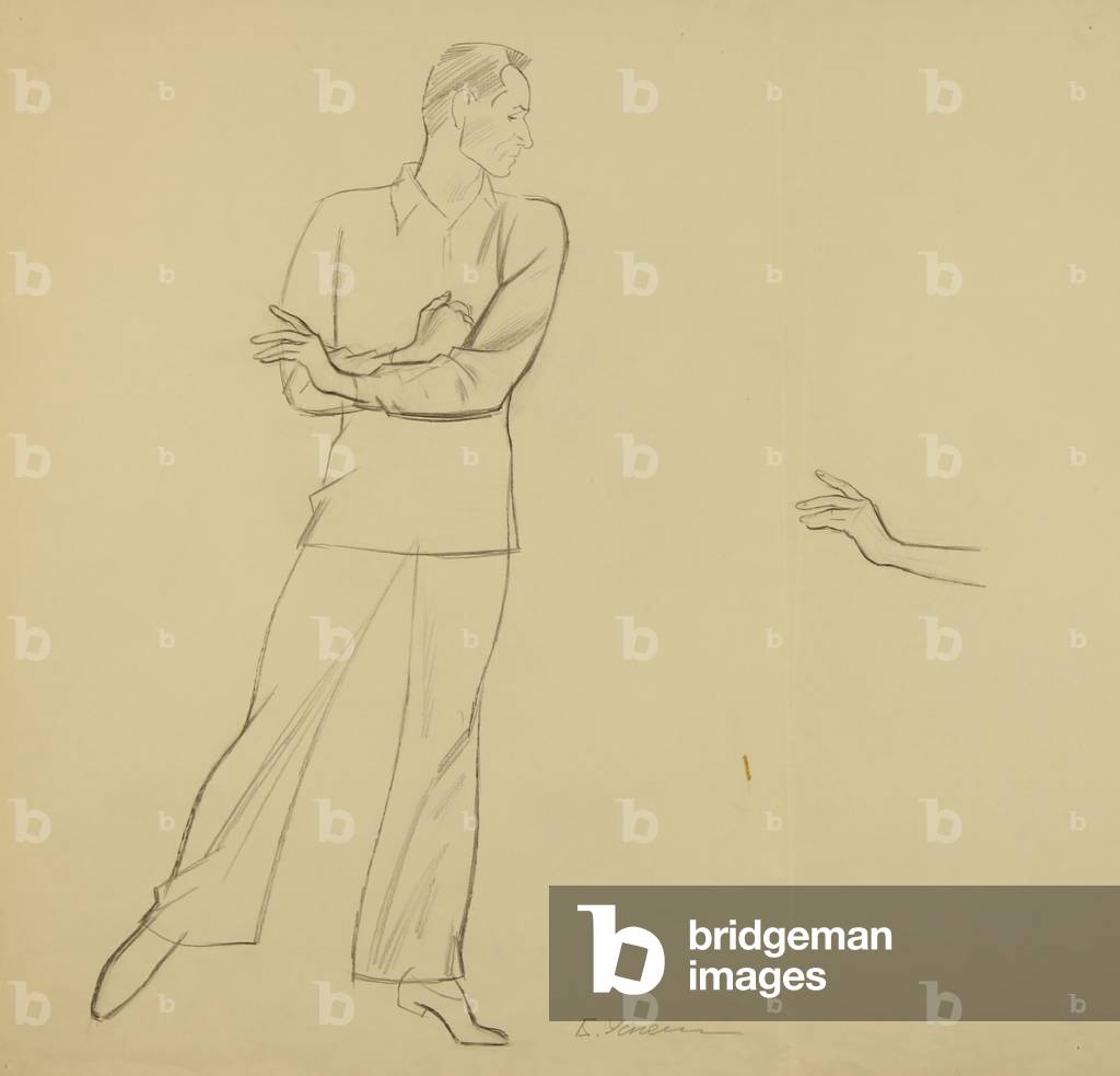 Image de Dessin représentant Yury Grigorovitch 1972 par Boris Uspensky