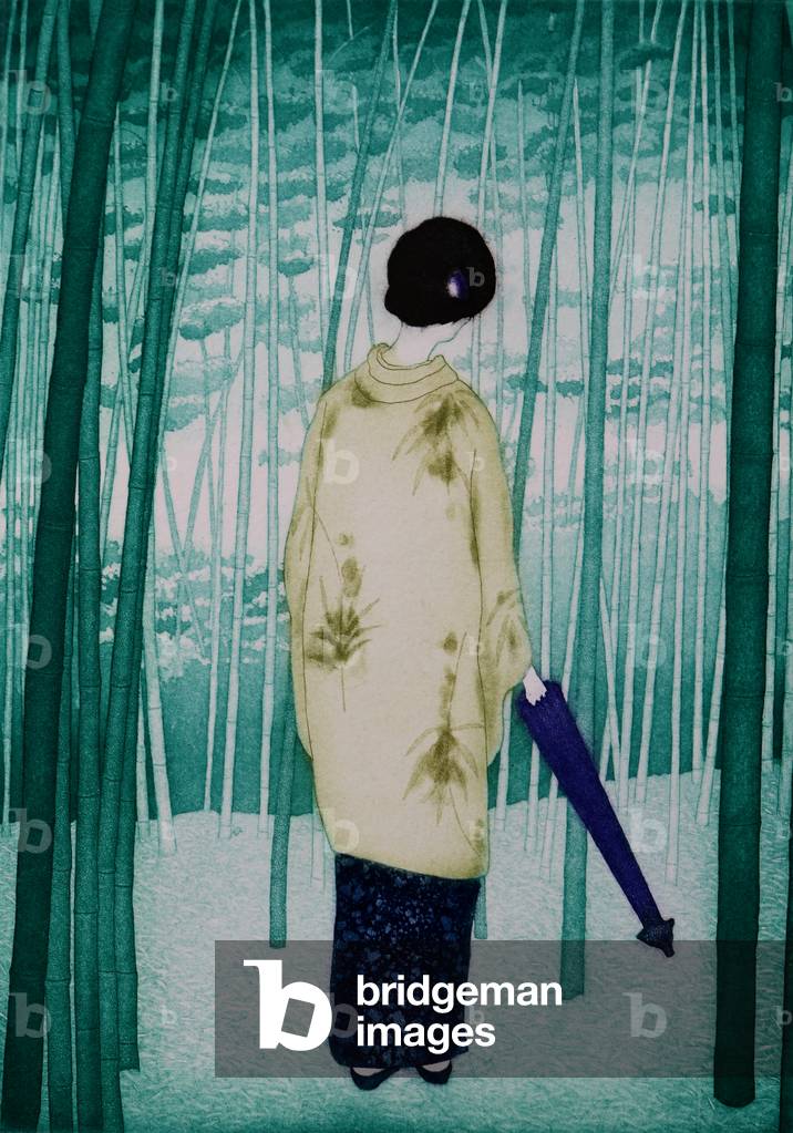 Bamboo Lady, 2007 (Radierung)