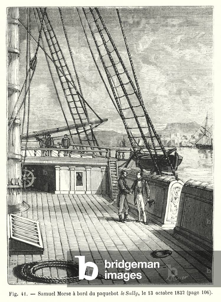 "Samuel Morse a bord du paquebot le Sully" di European School
