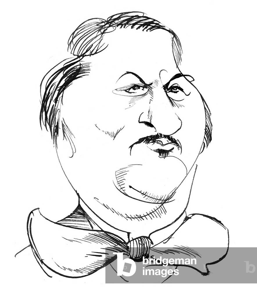 Honoré de Balzac, romanziere francese, 1799-1850