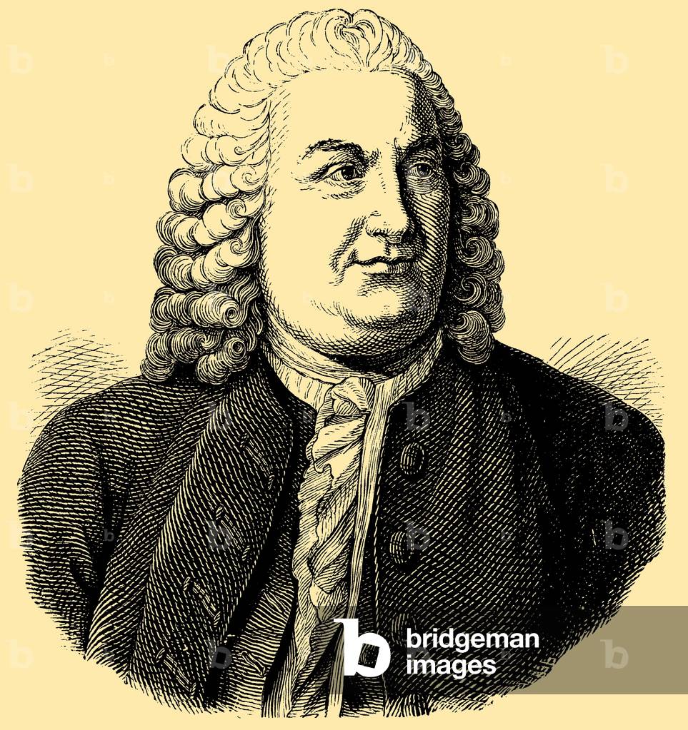 "Albrecht von Haller", b/w