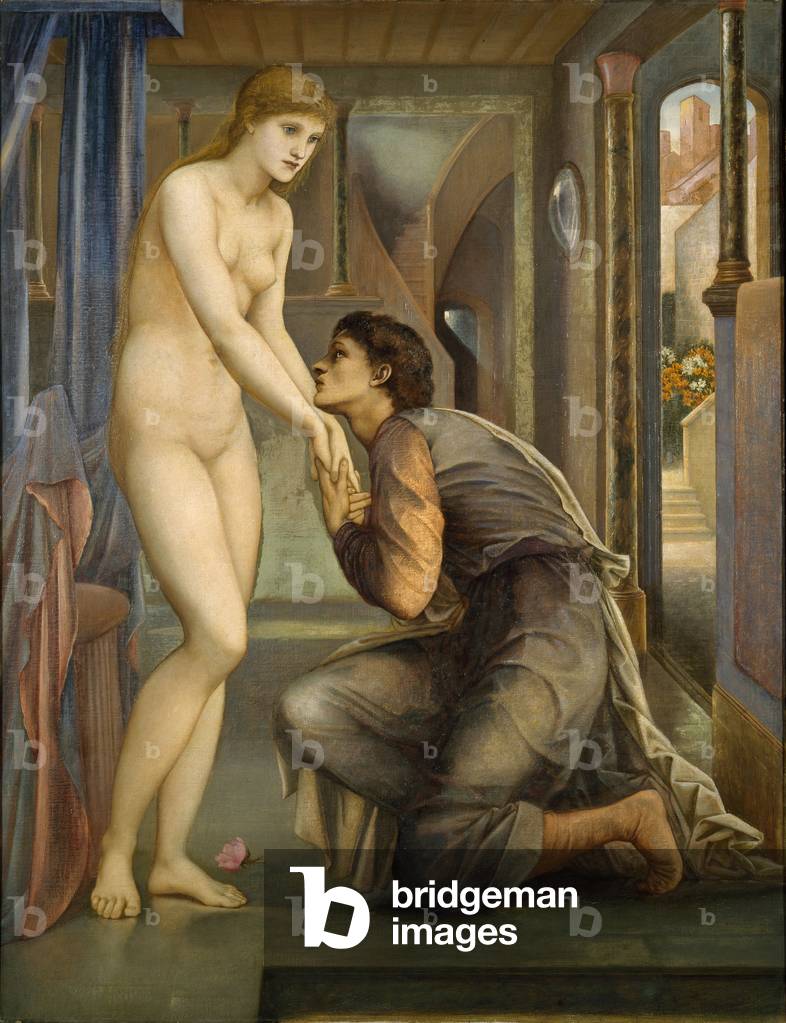 Pygmalion und das Bild - Die Seele erreicht, 1878 (Öl auf Leinwand)