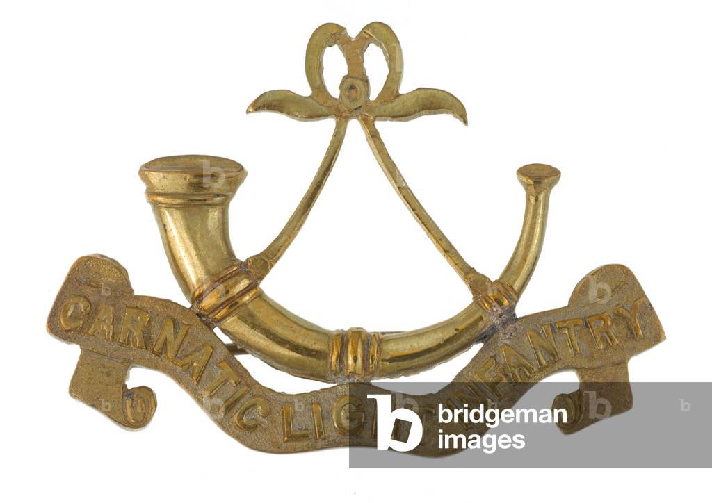 Pugri Abzeichen 65. Carnatic Light Infanterie 1903-1904 (Pugri Abzeichen)
