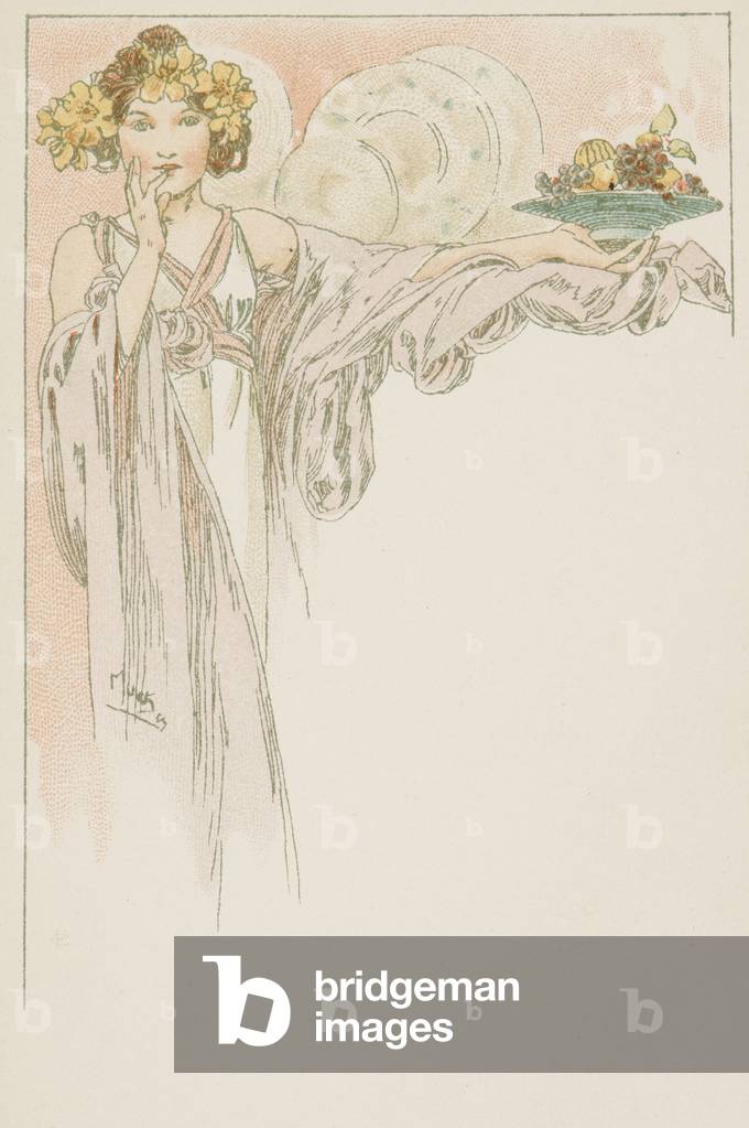 Menu (colour litho)