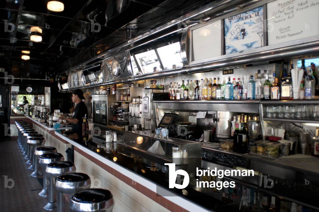 The Empire Diner on 10th Avenue, Chelsea, New York (foto)