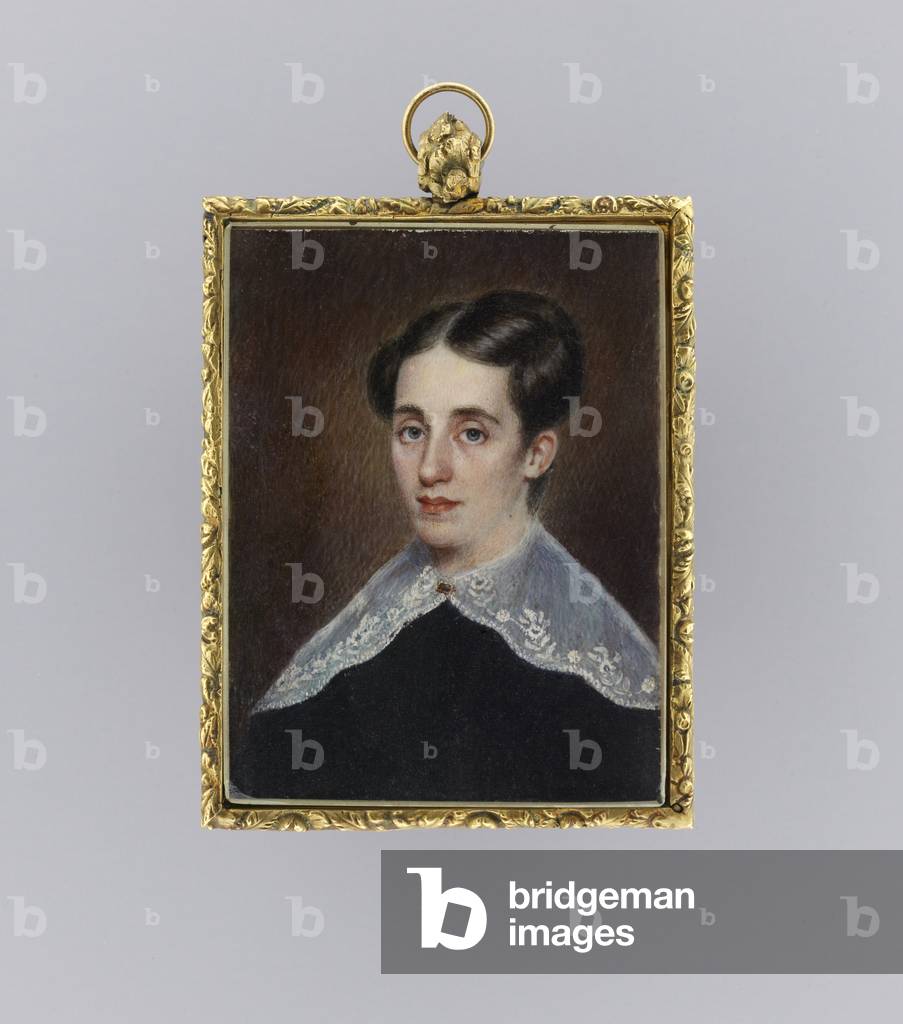 Image de Dessin représentant Portrait d une femme 1836 par Moses B. Russell