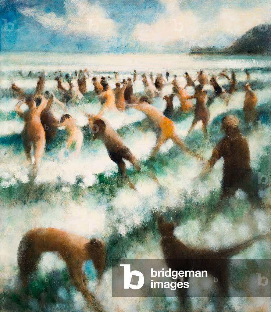 Bathers III, 2013 (Öl auf Leinwand)