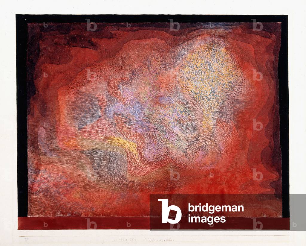 vuoto vista, 1929 (acquerello su carta stabilito dal artista a bordo)