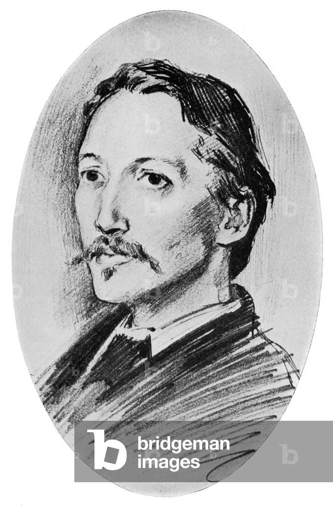 Robert Louis Stevenson, 1913 (disegno)