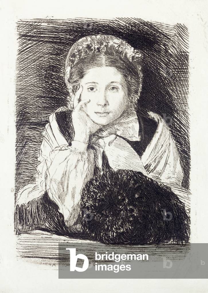 Marguerite, um 1860-62 (Heliogravure)