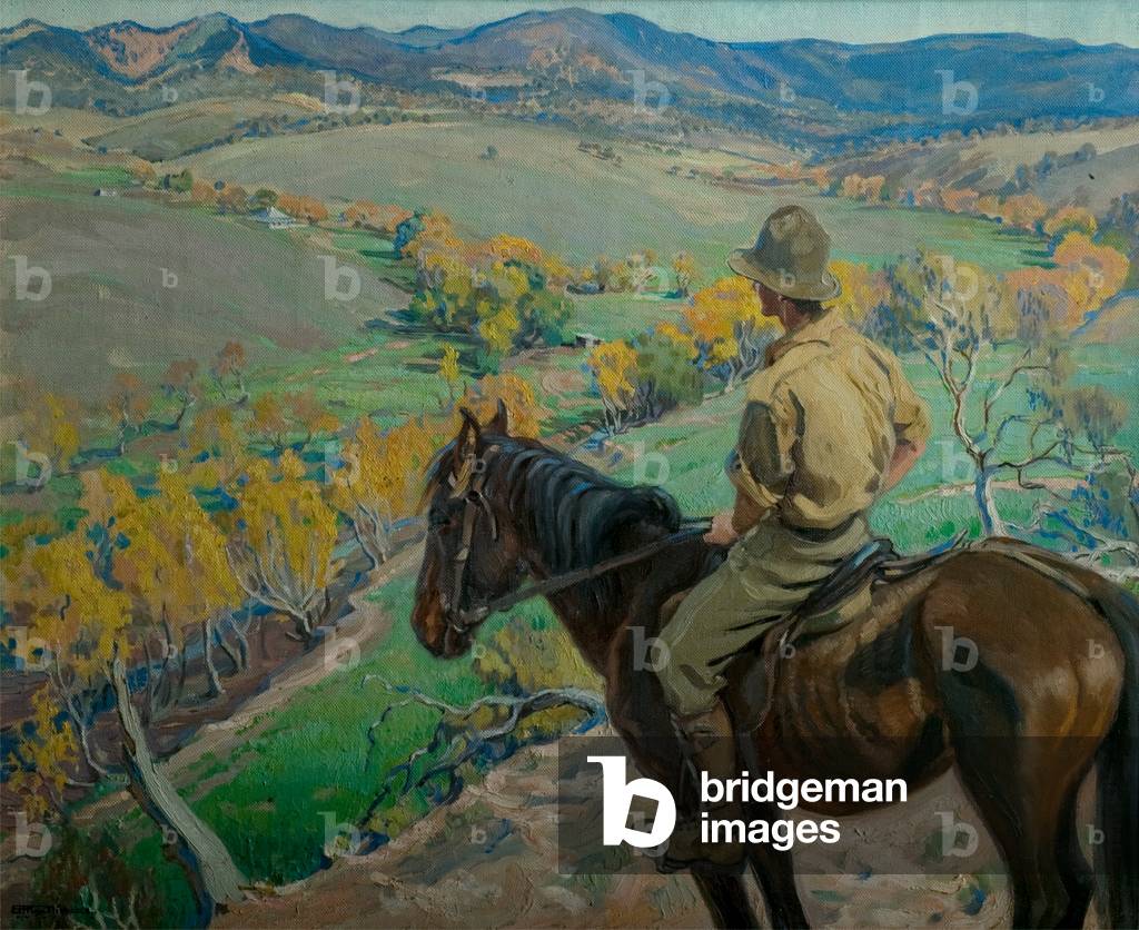 La sua terra (olio su tela)