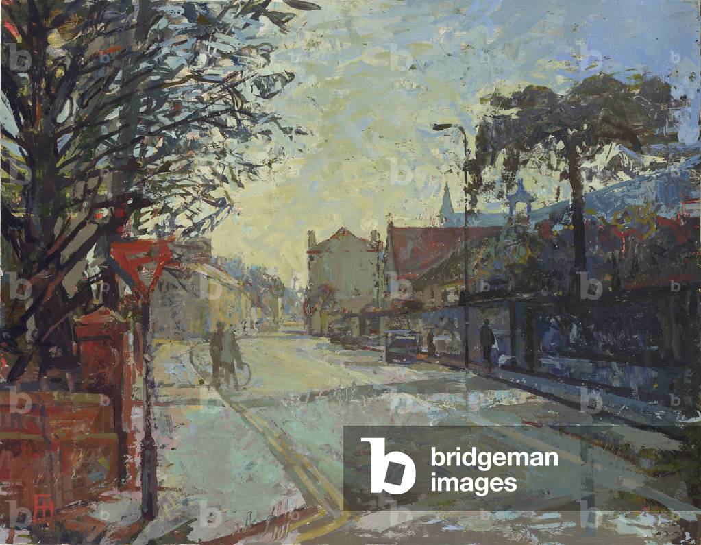 Bild von Gemälde "Woodstock Road Radcliff" 2012 von Francis Hamel
