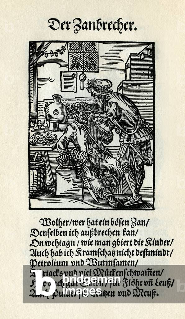 Image de Gravure représentant Dentiste par Jost Amman