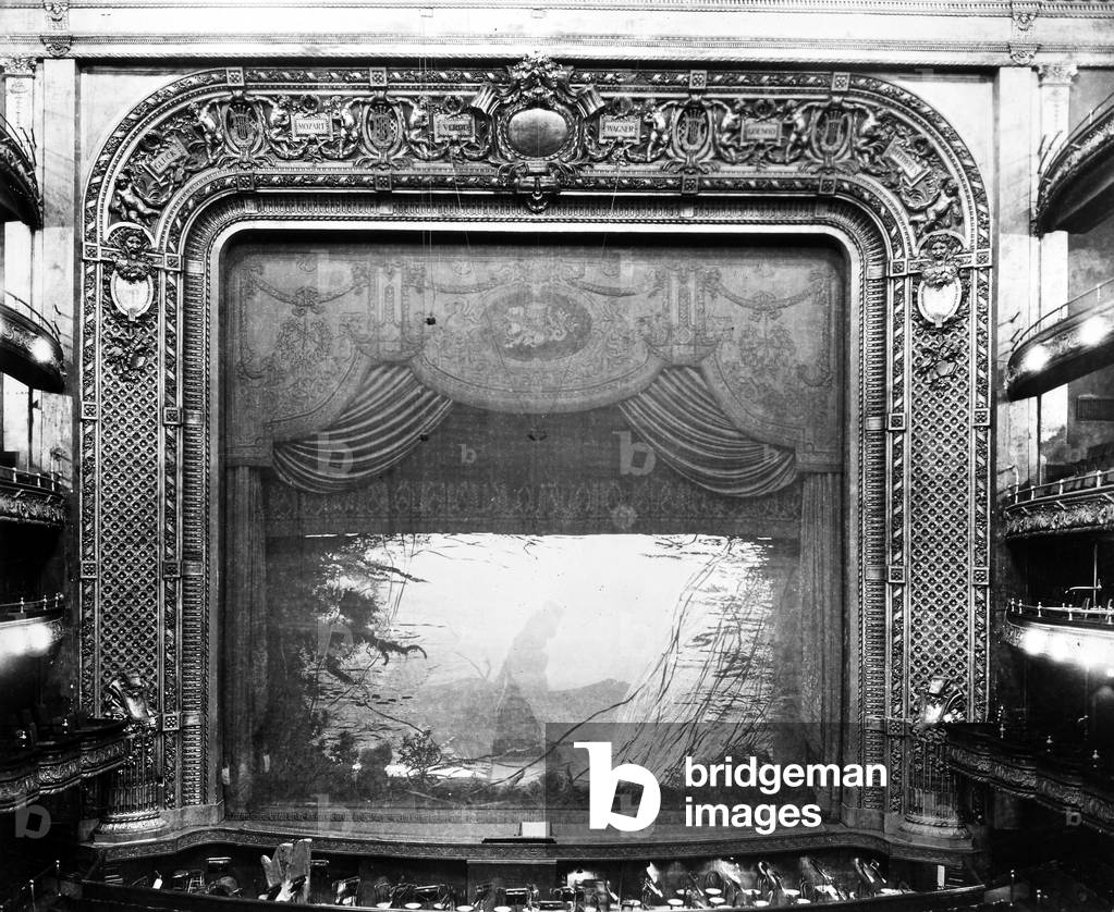 New York Metropolitan Opera House Proscenium Proscenium Stage Hi Res