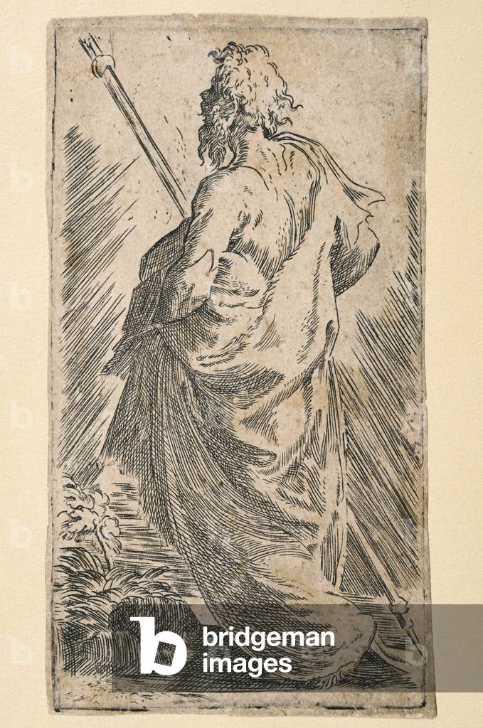 Bild von Zeichnung "Jakobus der Große (Radierung)" 1501 von Parmigianino