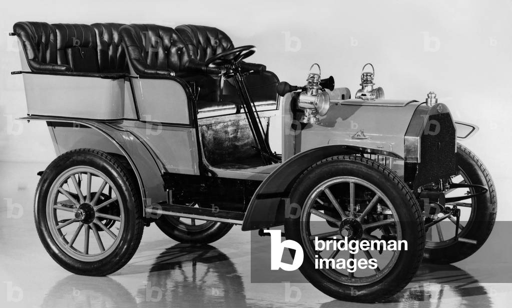 Bild von Fotografie "Opel 10/12 PS" 1902, b/w