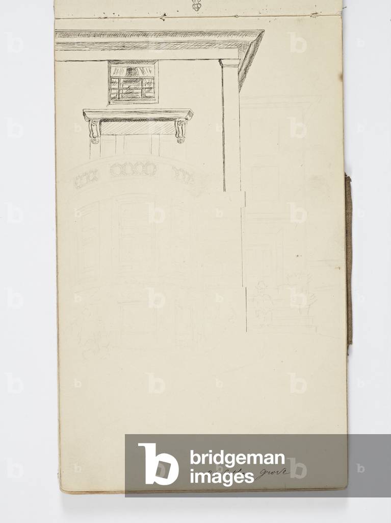 "Bristol sketchbook" 1908 di Henri Gaudier-Brzeska, b/w