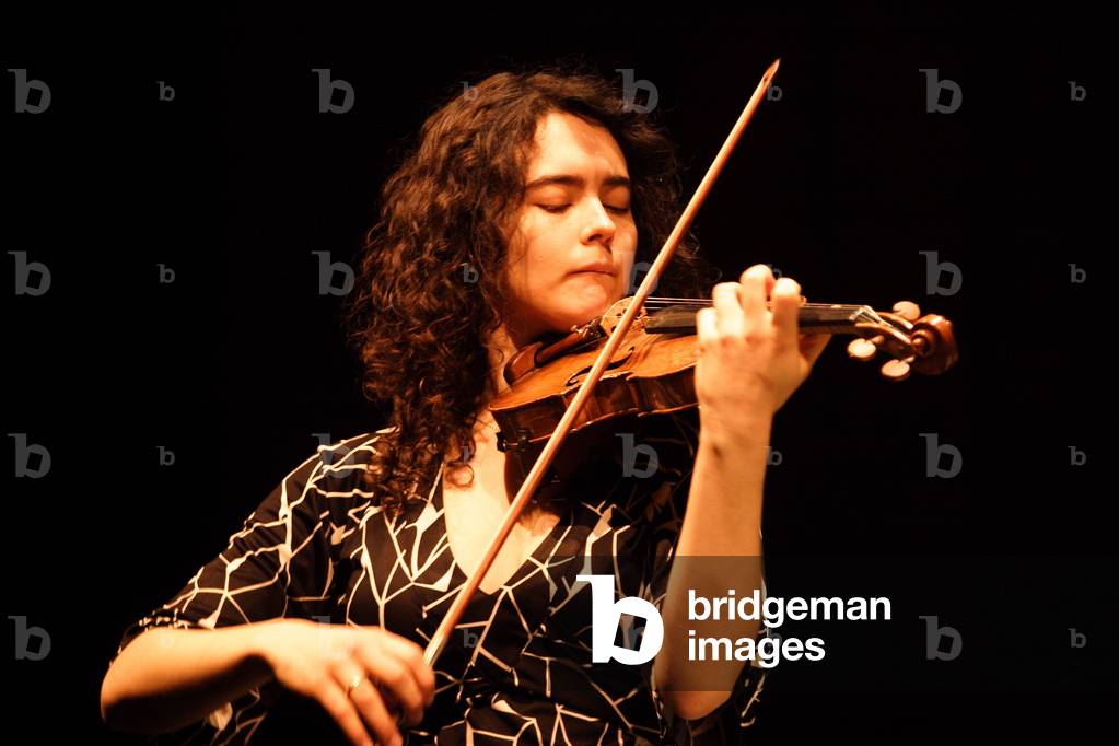 Alena Baeva at the Theatre de la Ville in January 2008 - Russian violinist born in 1986 by Thierry Martinot