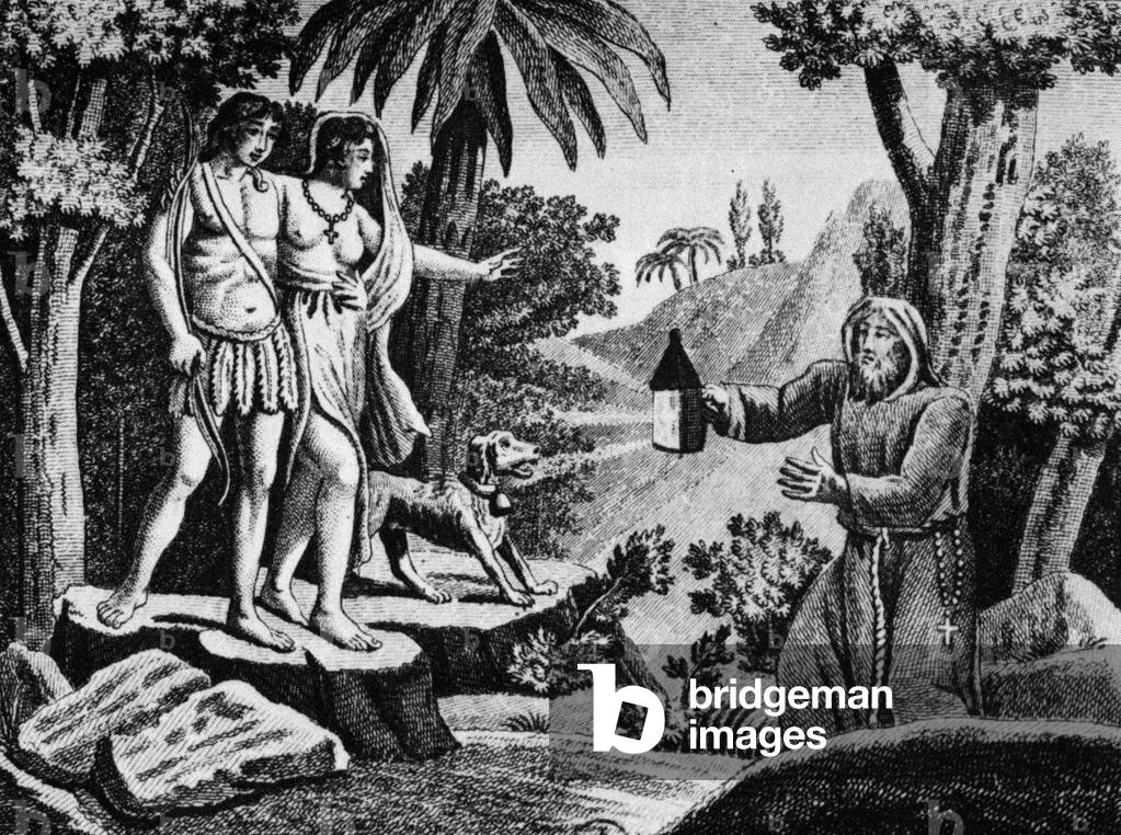 Image of Illustration for novel Atala by Francois Rene Chateaubriand ...