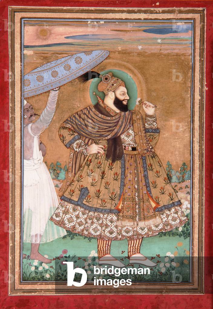 "Ritratto del sultano abu'l Hasan di Golconda", c.1675 di Indian School