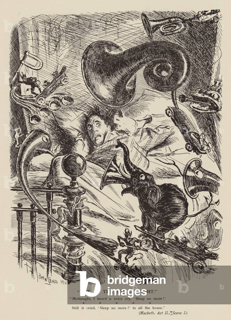 Immagine di Stampa "«Spesso nella notte silenziosa» (litografia)" di Frederick Henry Townsend