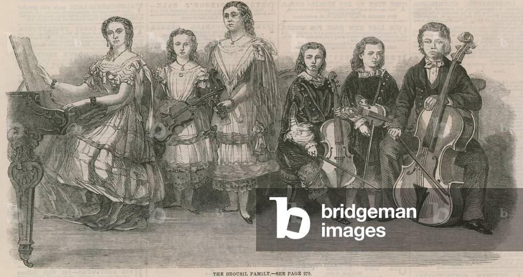 La famiglia Brousil (incisione)