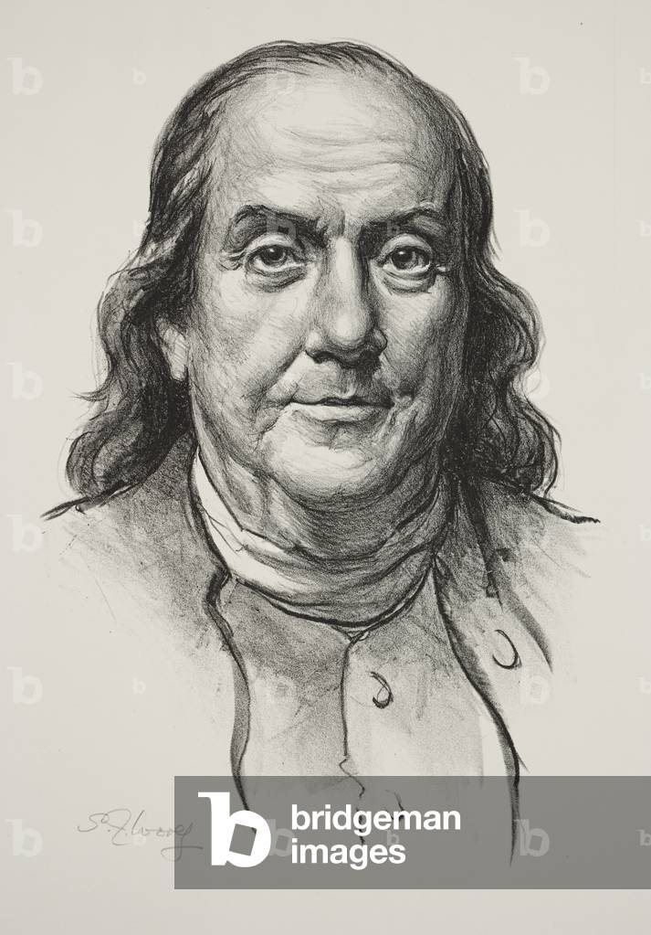 Benjamin Franklin (litho)